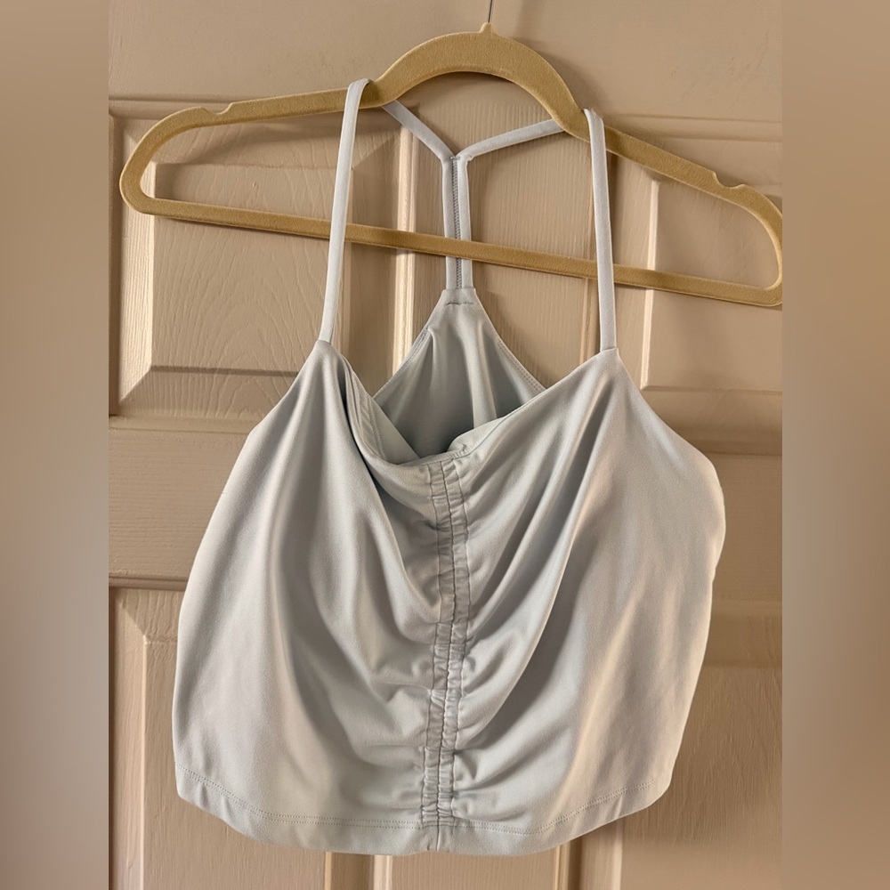 Light Blue Women's Athletic Top
